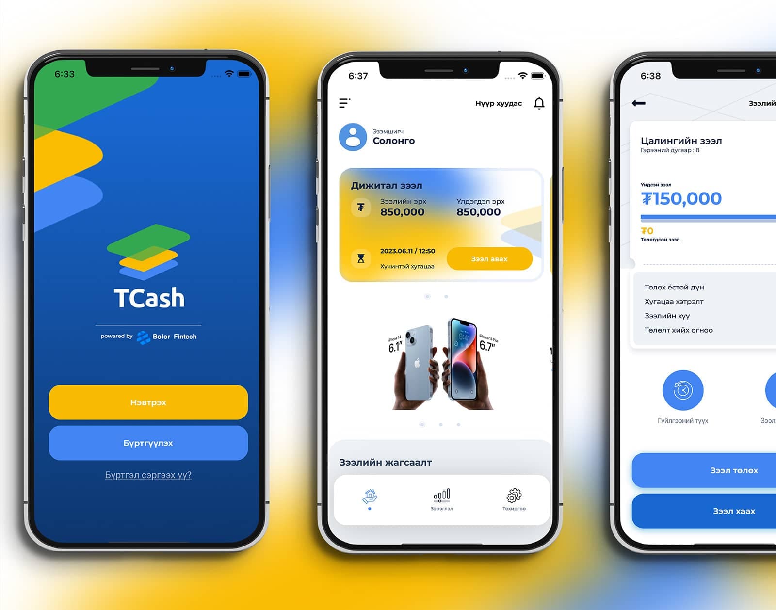 TCash.mn screenshot